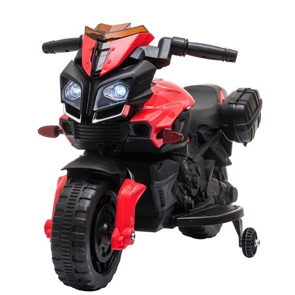 6V Ride on Battery Powered Electric Motorcycle for Kids Red-2