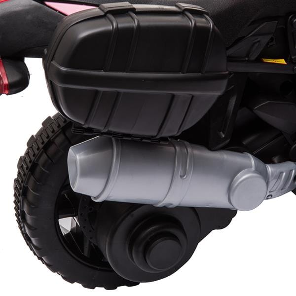 6V Ride on Battery Powered Electric Motorcycle for Kids Red-7