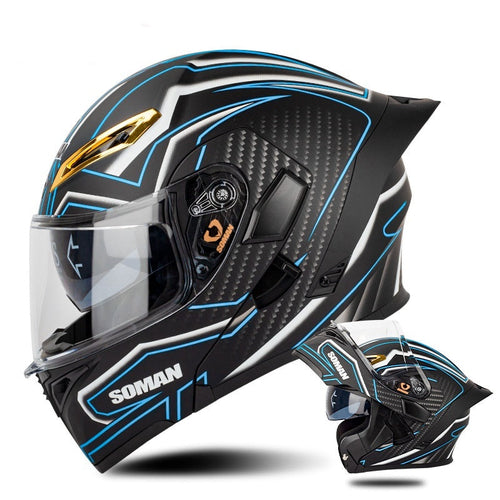SOMAN Dual-Vision Helmet