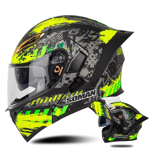 SOMAN Dual-Vision Helmet