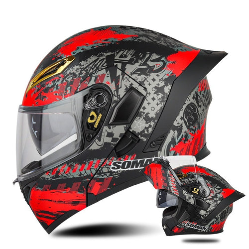 SOMAN Dual-Vision Helmet