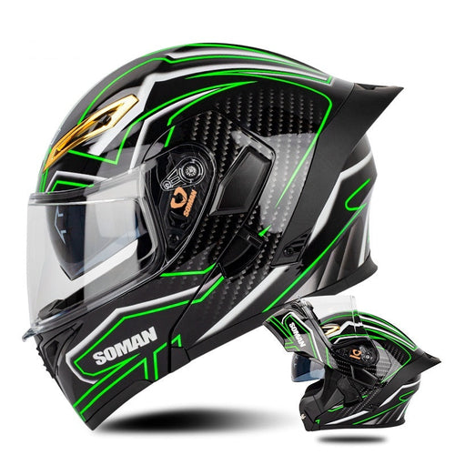 SOMAN Dual-Vision Helmet