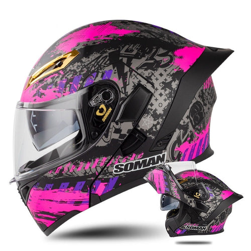 SOMAN Dual-Vision Helmet