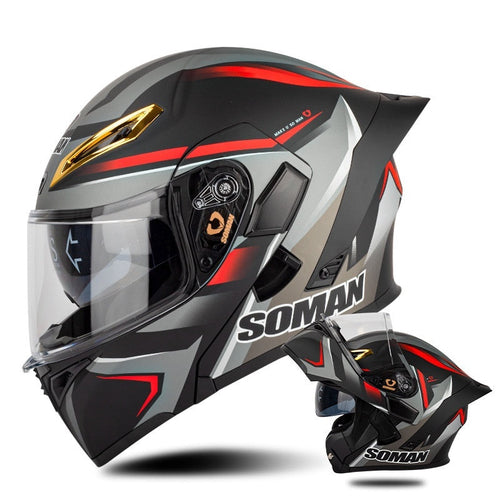 SOMAN Dual-Vision Helmet