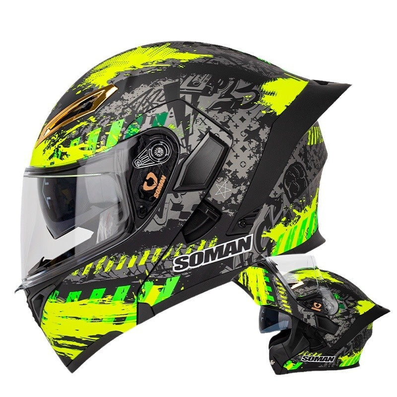 SOMAN Dual-Vision Helmet