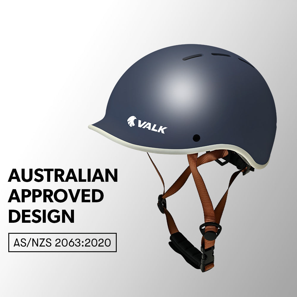 NNEMB Retro Bike Helmet, 56-61cm S, M, L Universal Dial Fit System, Shadow Navy-2