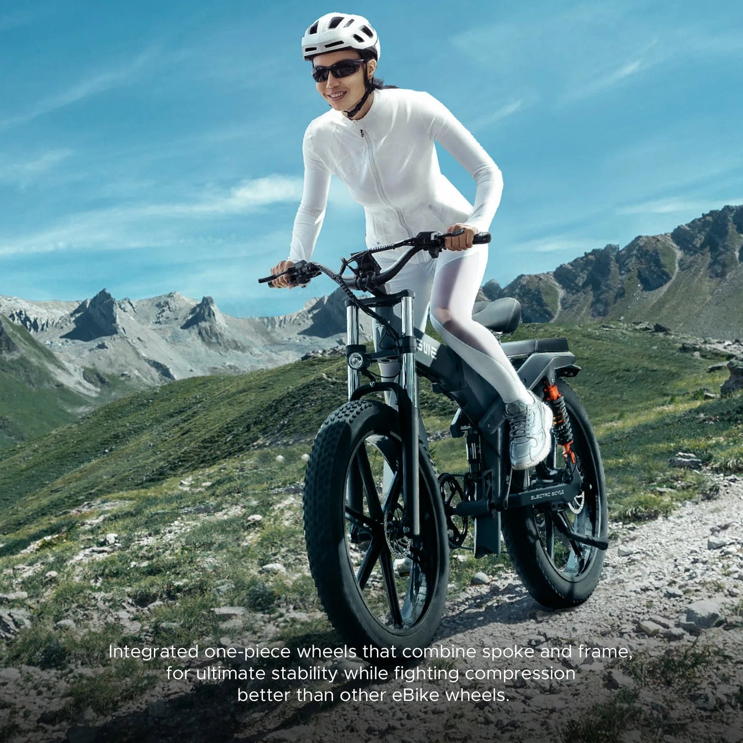 ENGWE X26 Electric Motorcycle 1000W 26in Fatbike 48V28Ah Off-road Electric Bike