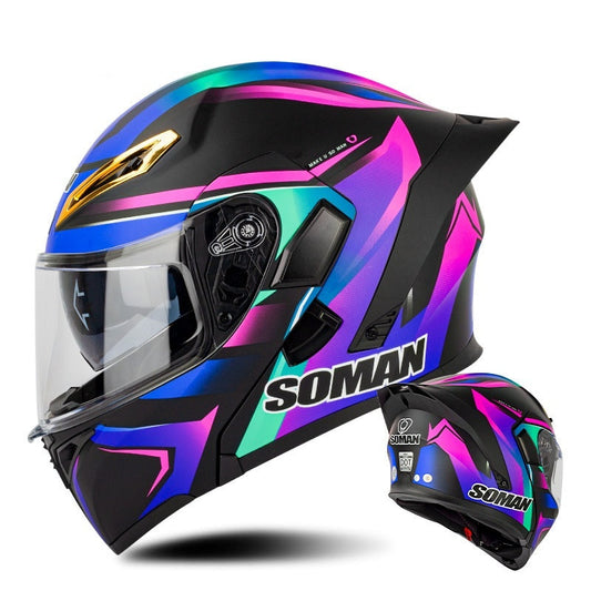 SOMAN Dual-Vision Helmet