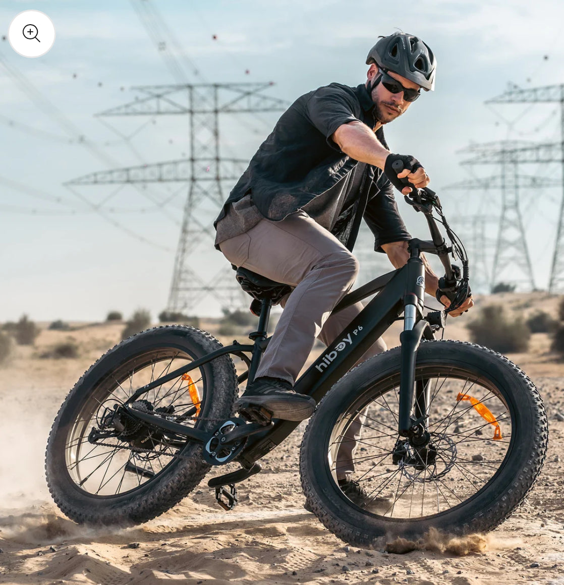 Hiboy P6 Fat Tire Electric Bike 2025 – Hydraulic Disc Brakes Version